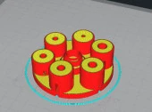Six Shooter Matkap Kılavuzu Versiyonu 2 + Ayarlanabilir Çit ( Step Dosyalarını İçerir) Plastik Aparat - 10