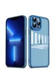 Apple iPhone 13 Pro Kılıf Kamera Korumalı Transparan Zore Post Kapak - 5