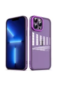 Apple iPhone 13 Pro Kılıf Kamera Korumalı Transparan Zore Post Kapak - 1