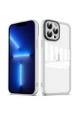 Apple iPhone 13 Pro Kılıf Kamera Korumalı Transparan Zore Post Kapak - 3