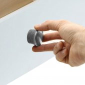 Mobilya Çekmece Dolap Kapak Kulpu Kulbu Antik Gümüş Metal Kulp thumbnail 5