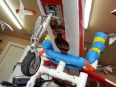 Ön Tekerlekli Küvet, Rc Jet Geri Çekilebilir İniş Takımı Plastik Aparat - 7