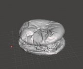 Mcdonalds Mcchicken Sandwich İlk Yüksek Çözünürlük Taraması! Plastik Aparat - 1