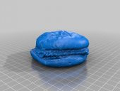 Mcdonalds Mcchicken Sandwich İlk Yüksek Çözünürlük Taraması! Plastik Aparat - 2