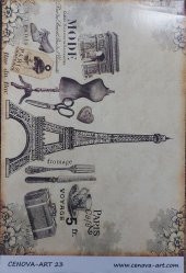 Cenova Art Dekupaj Kağıdı 023 - 1