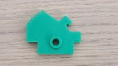 Saitek Pro Uçuş Cessna Rudder Pedal Gear Plastik Aparat - 4
