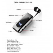 Dunspin F-210 Makaralı Bluetooth Kulaklık - 2
