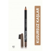 FLORMAR Özel Fırça Kapaklı Kaş Kalemi (Açık Kahverengi) 401 - 1