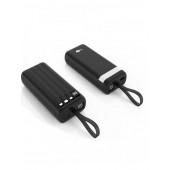 20,000 mAh Powerbank LED EL Feneri Özellikli Kablolu Taşınabilir Şarj Cihazı - 2