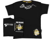 Erkek Çocuk Ballier Yazılı Parmak İzli Yazlık Tişört - 9 Yaş - 5