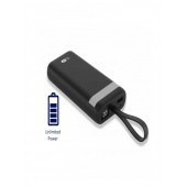 30,000 mAh Powerbank LED Fener Özellikli Kablolu Taşınabilir Şarj Cihazı - 1