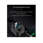 Bluetooth Araç Kiti Pd 3,0 Hızlı Araç Şarjı Mp3 Player Fm Transmitter - 4