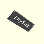 Paytak Tasmalık Künye Tag Kedi Köpek Evcil Hayvana İsme Özel Üretim İsimlik Hediyelik Organik Plastik - 7