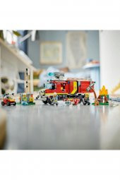 ® City İtfaiye Komuta Kamyonu 60374 - 7 Yaş ve Üzeri Çocuklar için Yapım Seti (502 Parça) - 10