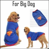 Superman Tişört Büyük Irk Köpekler İçin - 1
