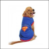 Superman Tişört Büyük Irk Köpekler İçin - 3