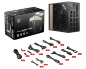 MSI MEG AI1300P PCIE5 1300W 80+ PLATINUM PSU - 5