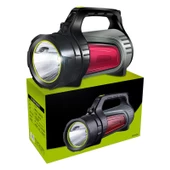 POWERMASTER JS-881A ŞARJLI LEDLİ UZUN MENZİLLİ KAMP TİPİ ÇOK FONKSİYONLU IŞILDAK FENER - 3