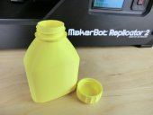 3D Yazdırılabilir Şişe Ve Vida Kapağı Plastik Aparat - 5