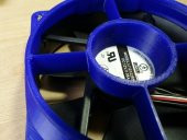 120 Mm Fan Hava Akışı Optimize Edici / Akış Doğrultucu / Meme Plastik Aparat - 4