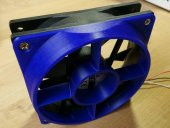 120 Mm Fan Hava Akışı Optimize Edici / Akış Doğrultucu / Meme Plastik Aparat - 1