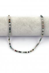 Yeşil Akik Doğal Taş Dizi 4 mm Fasetli Küre Kesim thumbnail 2