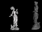 Heykeli Kadın - Statua Donna - Estatua De Mujer - Heykeli Femme Plastik Aparat - 1