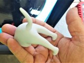 Askı - Köpek Poposu - Tasma Kanca - Köpek Tasma Tutucu Plastik Aparat - 4