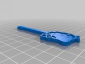 Hello Kitty Les Paul Anahtarlık Plastik Aparat - 4
