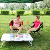 Kingcamp Moon Kamp Sandalyesi Siyah Kırmızı - 5