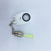 Ateş Şekilli Keyrambit Led Işıklı Dönebilen Anahtarlık Keyrambit Rulmanlı Plastik Model 12 - 7