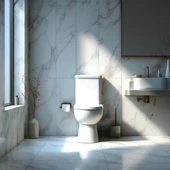 Turavit Alize Beyaz Kanallı Alttan Çıkışlı Klozet Takımı ALZ6003, Nkp İnci Yavaş Kapak thumbnail 6