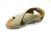 Marine Shoes Hakiki Deri Sandalet Bej-Nubuk 86 706 - 3