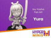 Chibi Yura | Inu Yasha Fan Sanatı Plastik Aparat - 1