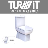 Turavit Plaza PLZ 1708 Duvara Dayalı Klozet thumbnail 3