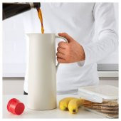 Termos Bej-Nar Çiçeği MeridyenDukkan 1 lt 30 cm Termos Kulplu - 2