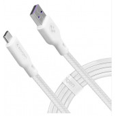 Spigen Durasync Usb-C To Usb-A 2.0 Hızlı Şarj ve Data Kablo (1.5 Metre) C10HS White - 000CA25701 - OUTLET - 1