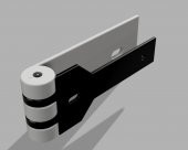Tp-Link Tl-Ant2409A İçin Menteşeli Braket Plastik Aparat - 1