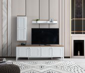 Erezoğulları Mobilya Yalı Modern Dolaplı Tv Ünitesi 180*45*55 - 1