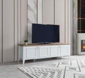 Erezoğulları Mobilya Yalı Modern Dolaplı Tv Sehpası 180*45*55 - 2