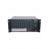 Tepe Sound WORK400 300W/4 Ohm (50,70,100V) Hat Trafosu Opsiyoneldir 6 Mic ve 7 Aux Girişli - 1