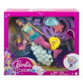 Mattel Barbie Dreamtopia Deniz Kızı Bebek ve Çocuk Oyun Alanı HLC30 - 5