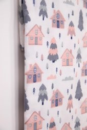 Çok Amaçlı Bebek Çocuk Pazen Bezi Örtü Battaniye 80*90 Desenli - 6