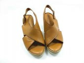 Marine Shoes Hakiki Deri Sandalet Taba 86 063-177 - 4
