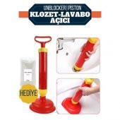 TransForMacion 12+2 ADET Klozet Açıcı Tuvalet Pompası Lavabo Açıcı Toz Hediyeli - 1