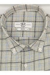 SÜVARİ 100 PAMUK KISA KOL REGULAR TEK CEPLİ GÖMLEK - 2