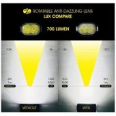 Moon Rigel 700 + Cerberus 150 Lümen USB Bisiklet Far Seti - 3