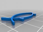 Parametrik Balık (Ikthys) Bumper Emblem Plastik Aparat - 2