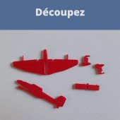 Ünlü Uçaklar - Stuka Junkers Ju 87 Kit Kartı Plastik Aparat - 4