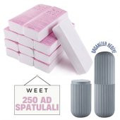 TransForMacion Weet 250 Adet Spatulalı Ağda Bezi Kutulu Set 712670 - 1